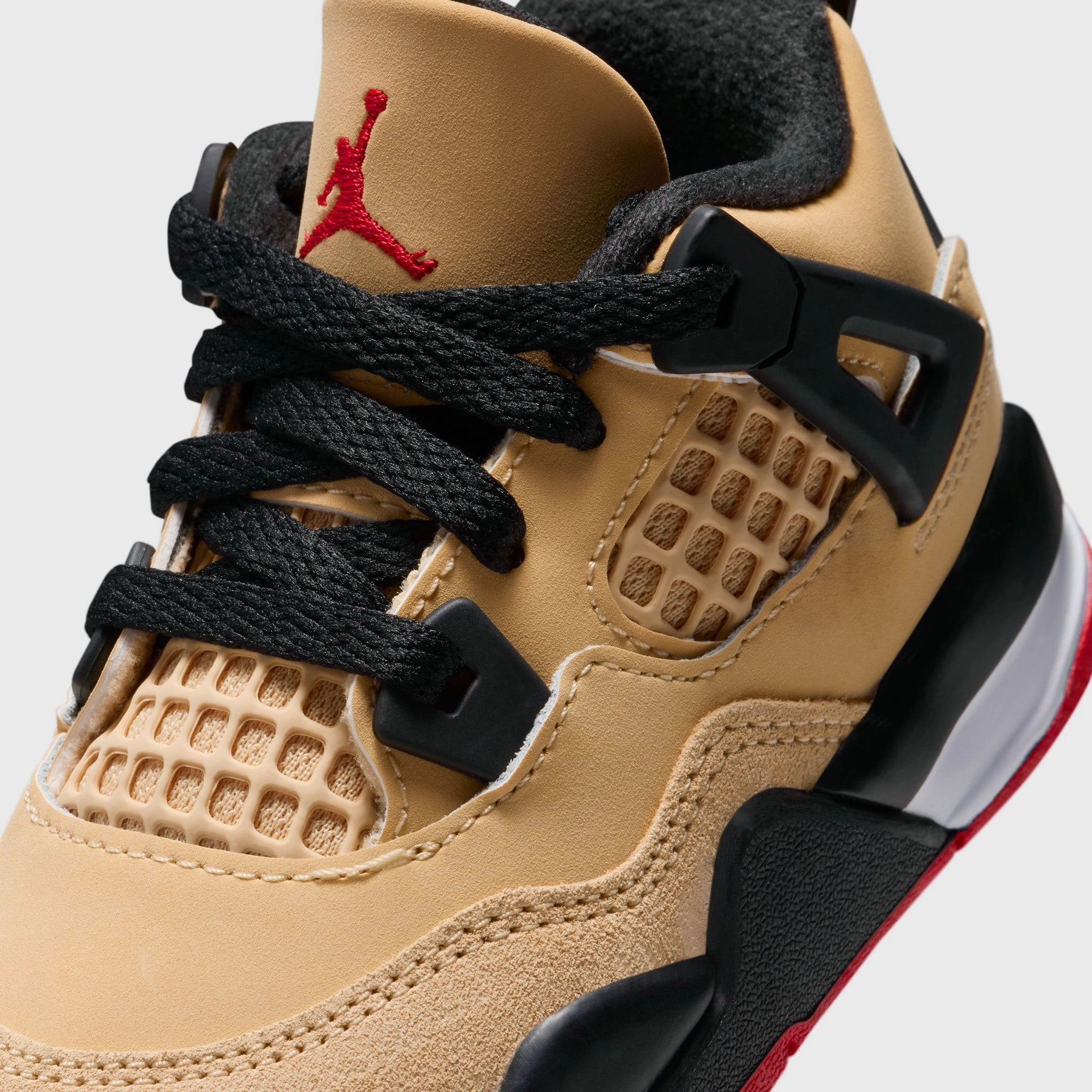 Big Game Jordan 4 Retro TD Fire Red / Starfish - Sesame