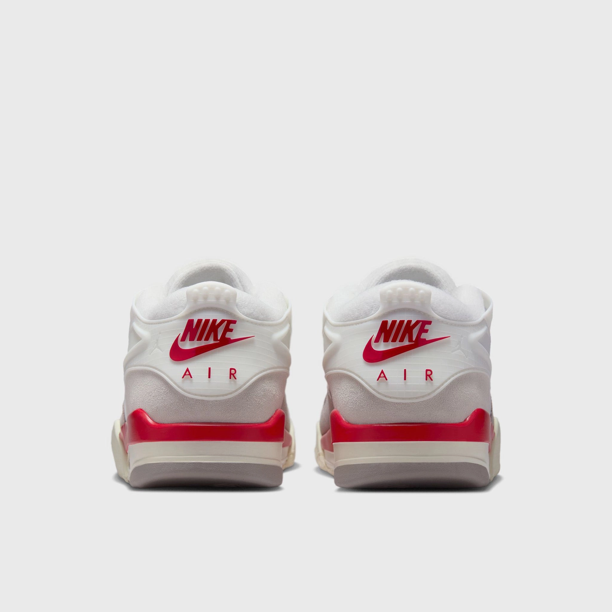 Jordan 4 RM Sail / Fire Red - College Grey - Coconut Milk Clutch Time