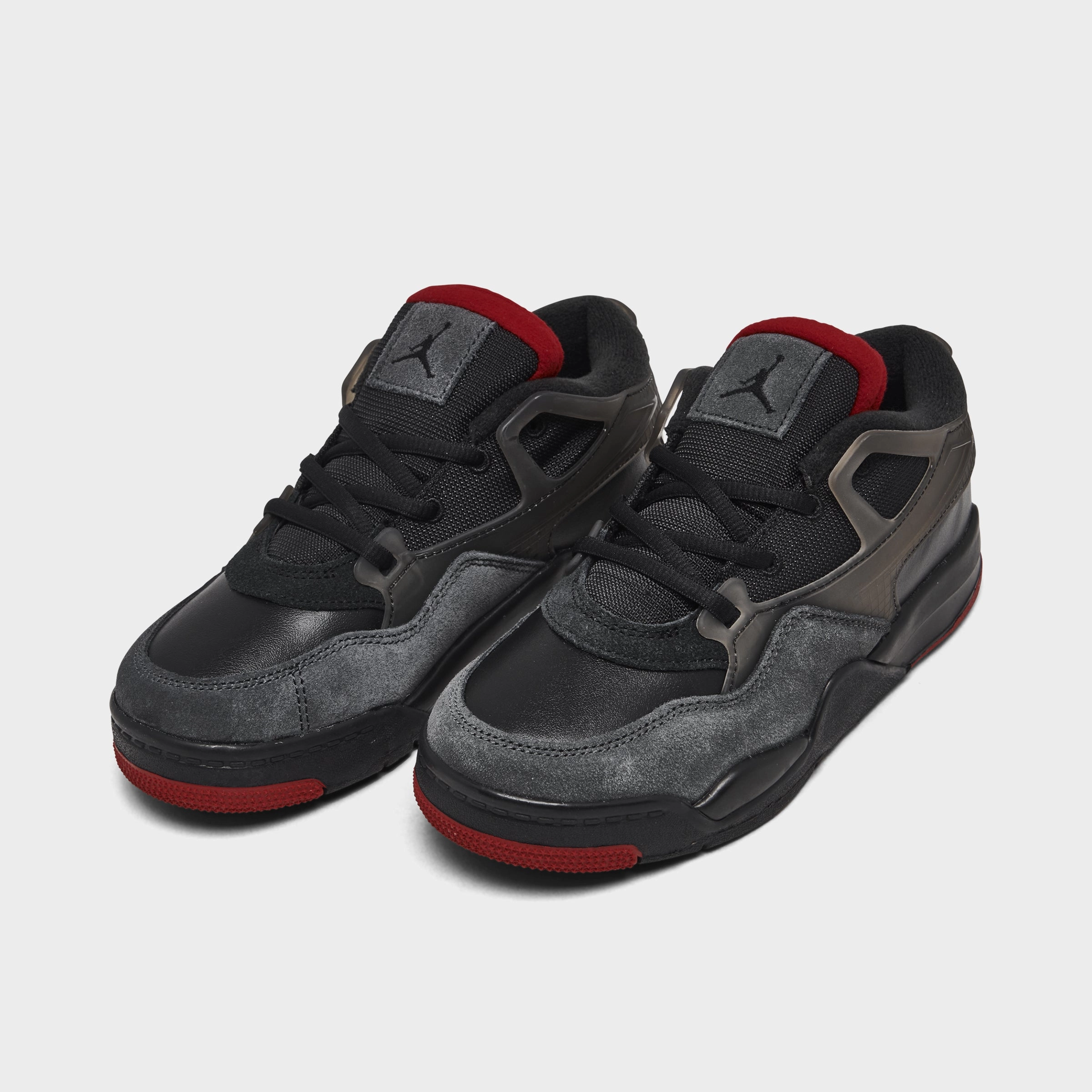 Jordan 4RM PS Black / Varsity Red - Anthracite Dynamic Fit Technology