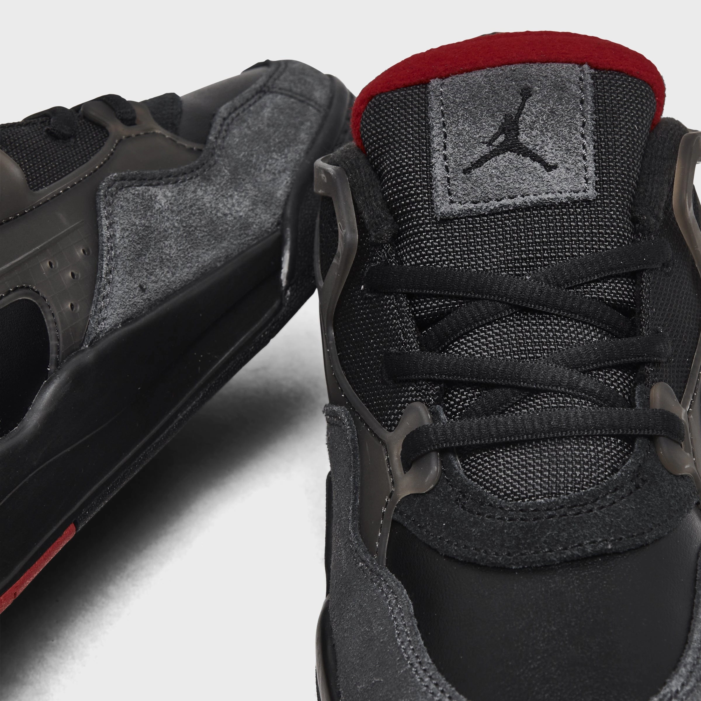Jordan 4RM PS Black / Varsity Red - Anthracite Bounce Back Midsole Multi Directional Grooves