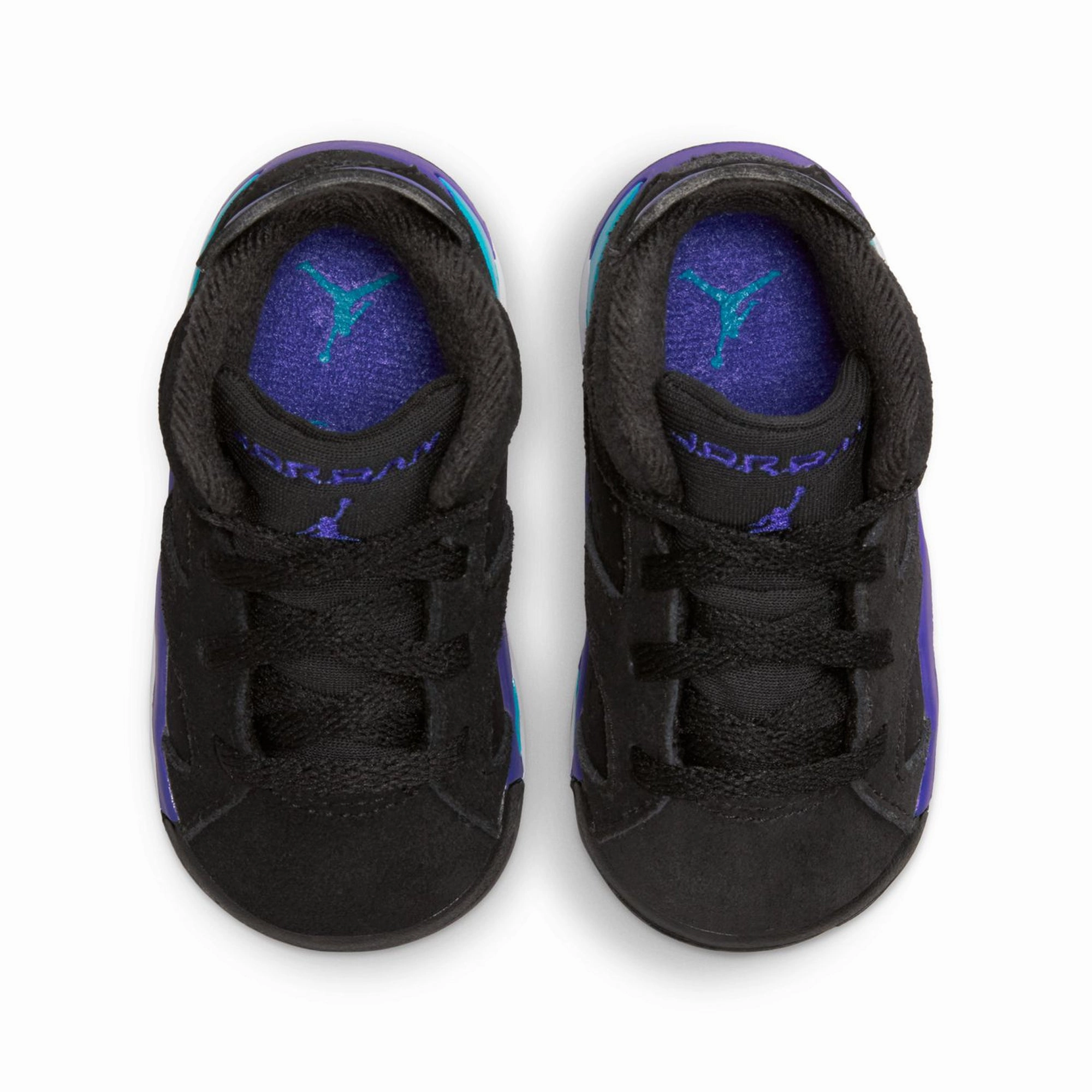 Jordan 6 Retro "Aqua" Toddler DV3606-004 Wide Base Platform