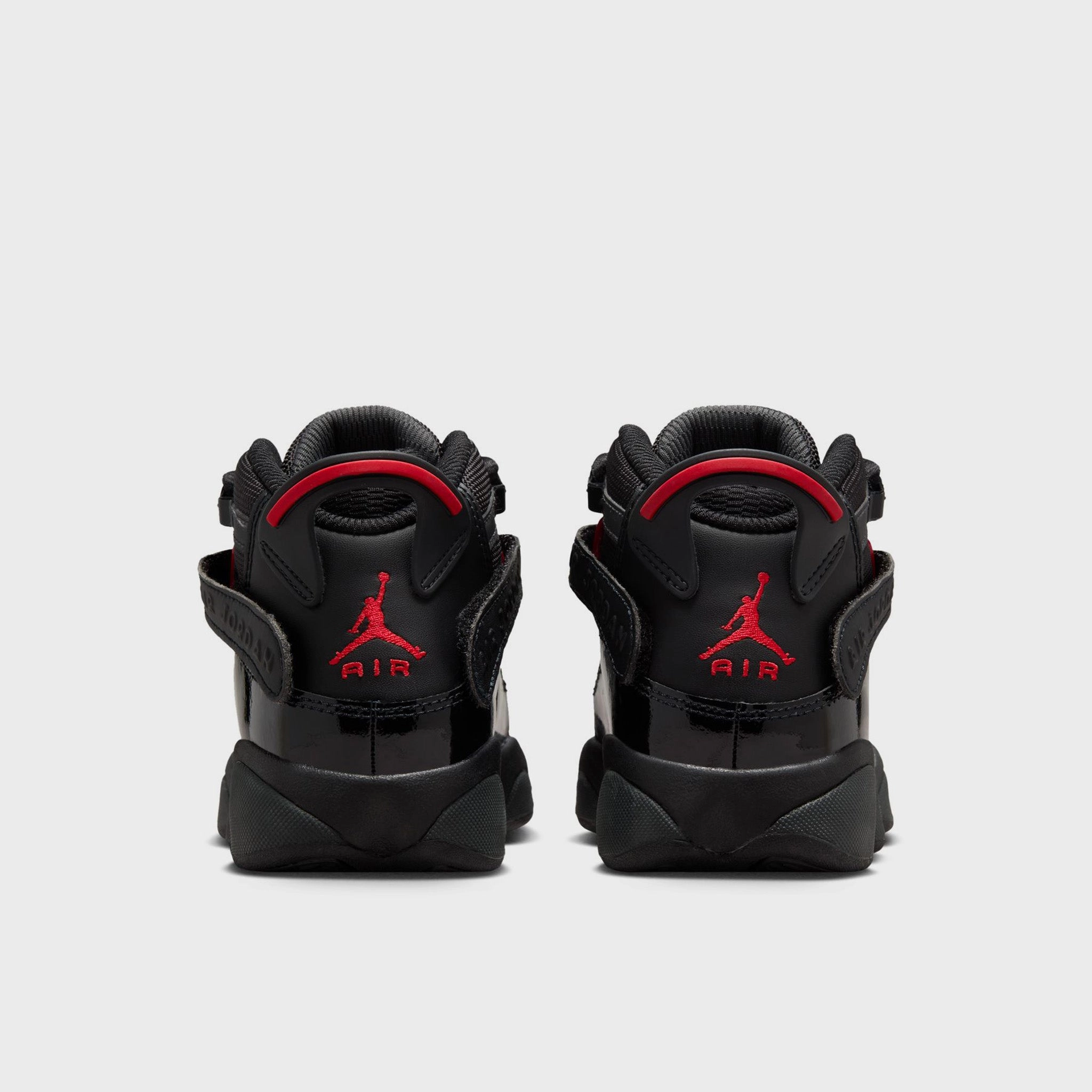 Rapid Cooling Vents Jordan 6 Rings GS Black / Fire Red - Anthracite