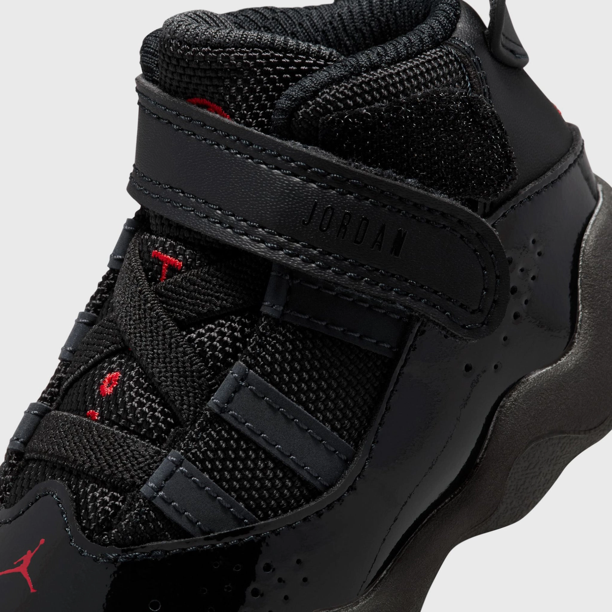 Snug Fit Technology OrthoticFriendly Jordan 6 Rings TD Black / Fire Red - Anthracite