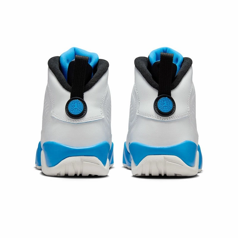 Jordan 9 Retro "Powder Blue" Grade School Shoes Bonded Midfoot Soft Motion