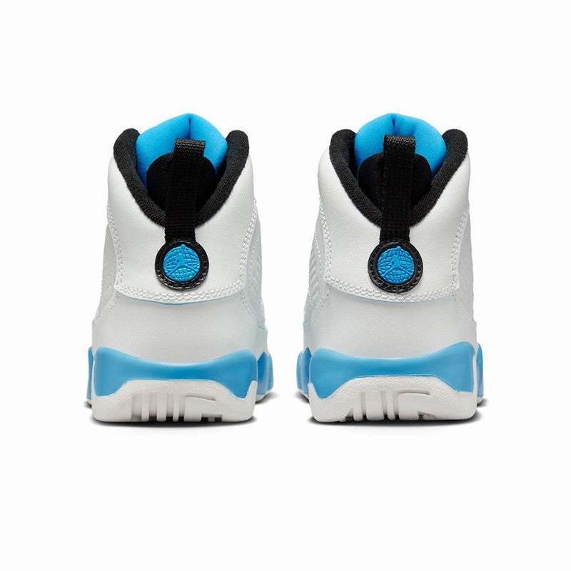 Athletic Sneakers Cushioned Memory Foam Jordan 9 Retro "Powder Blue" Pre-school Shoes