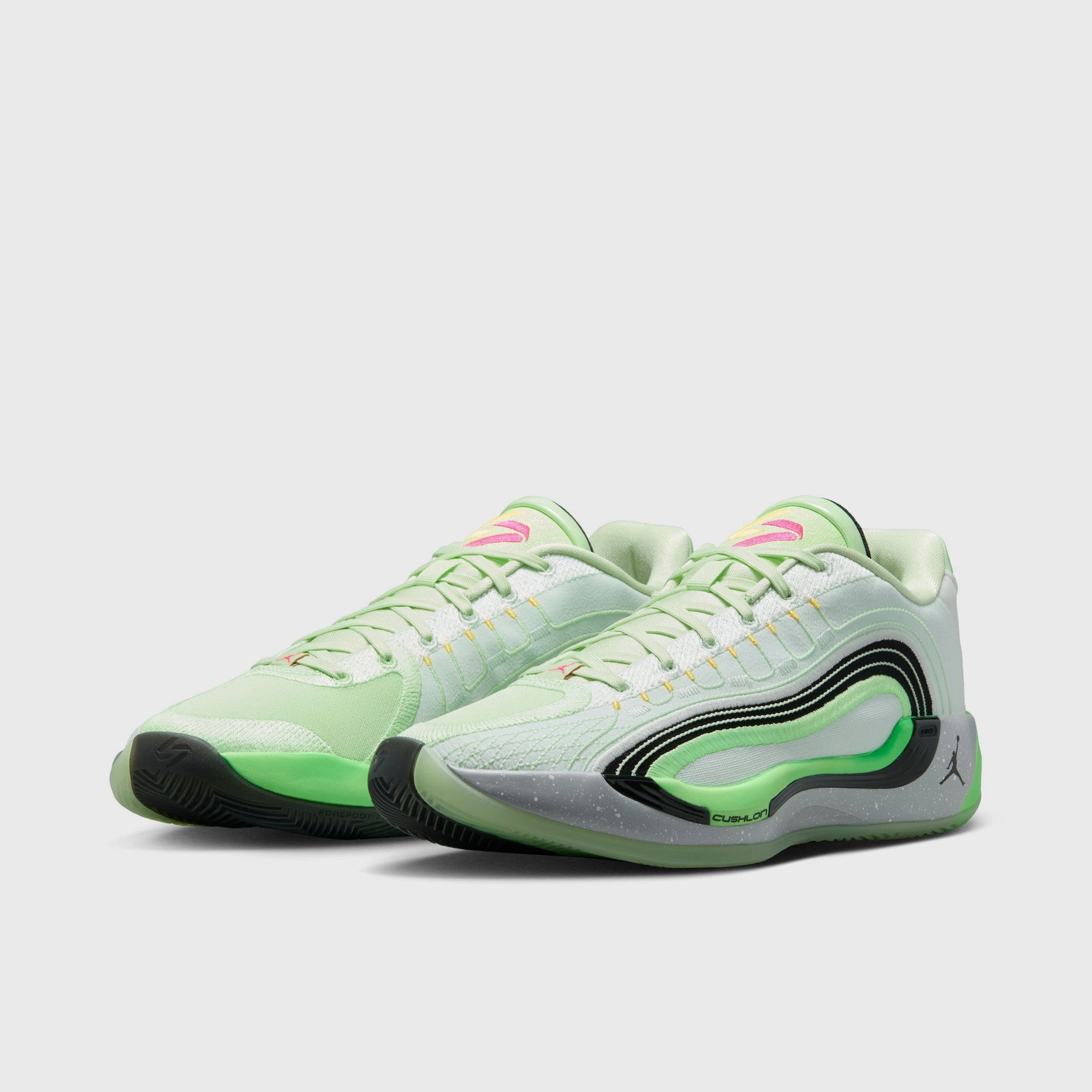 Contoured Jordan Luka 4 Barely Green / Black - Vapor Green