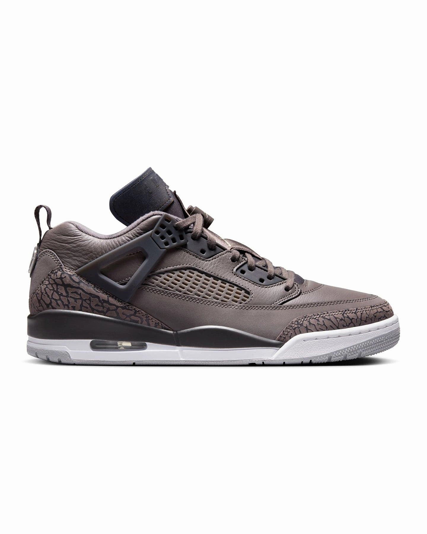 Jordan Spizike Low - Cave Stone / Rattan Heat Sealed Overlays Cool Outfit