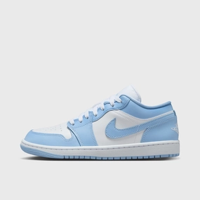 Jordan Women's 1 Low White / Aluminum Game Day Cushioning High-Speed Performance