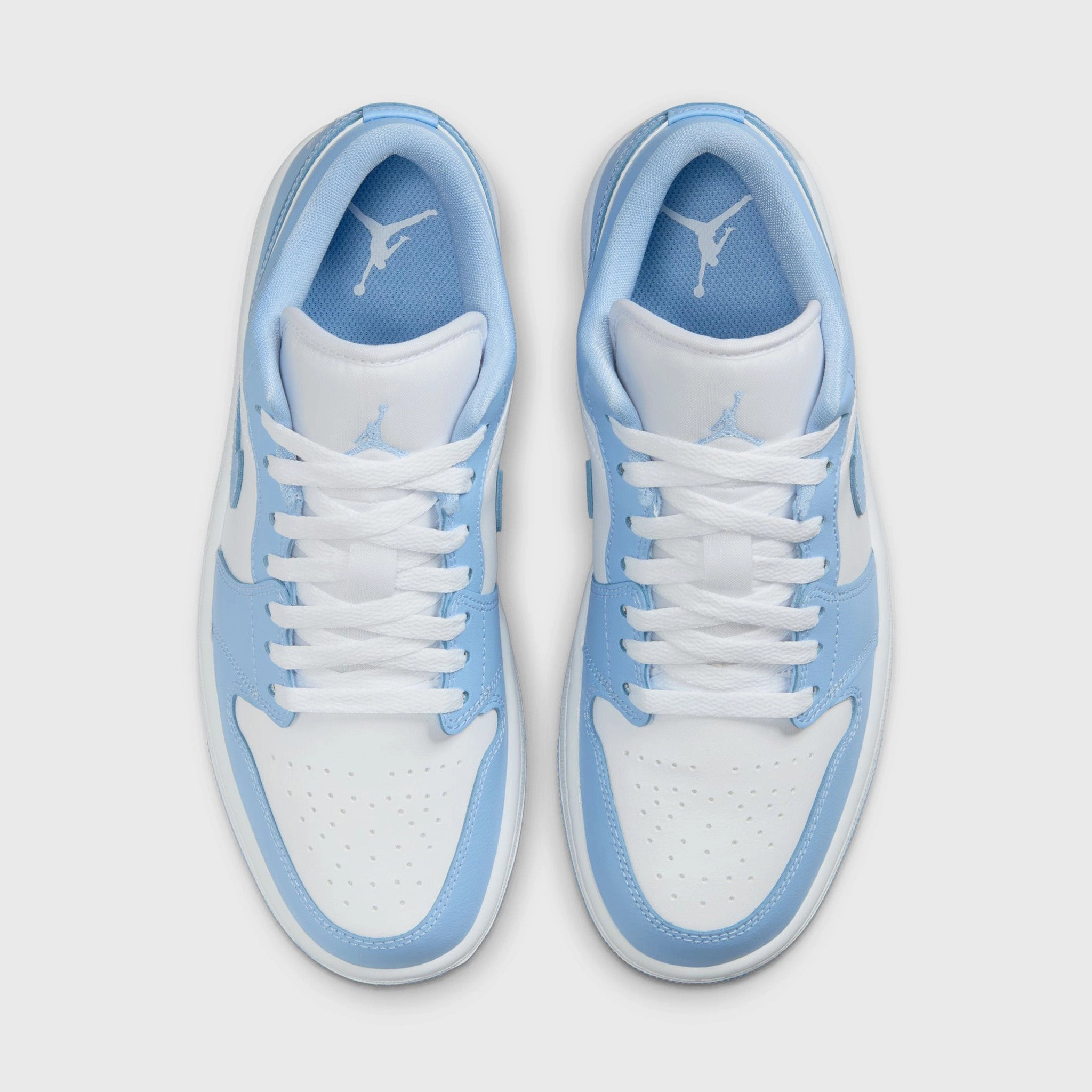 Reinforced Eyelet System Jordan Women's 1 Low White / Aluminum