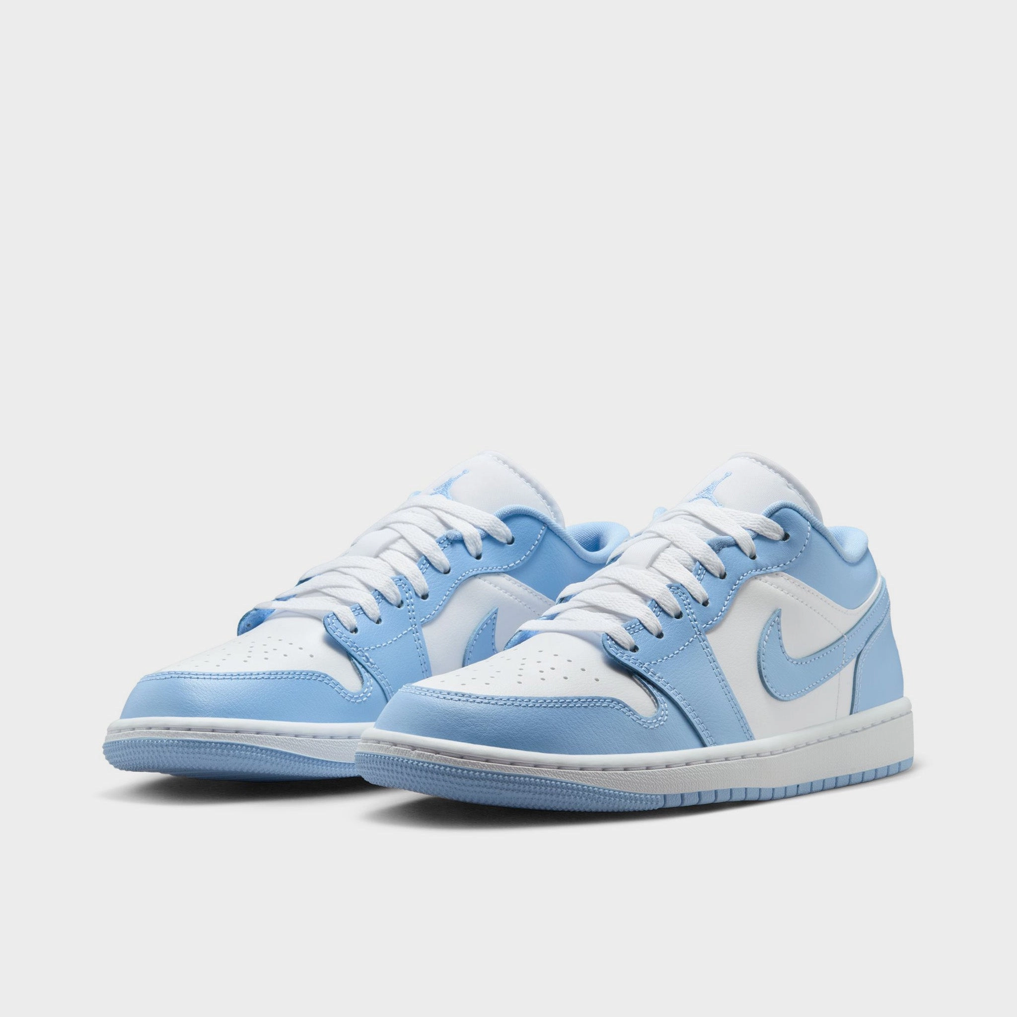 Jordan Women's 1 Low White / Aluminum Quick Dry Inner Fabric Quick Start