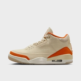 Jordan Women's 3 Retro Orange Trance / Sail - Starfish Composite Layered Midsole Soft Material