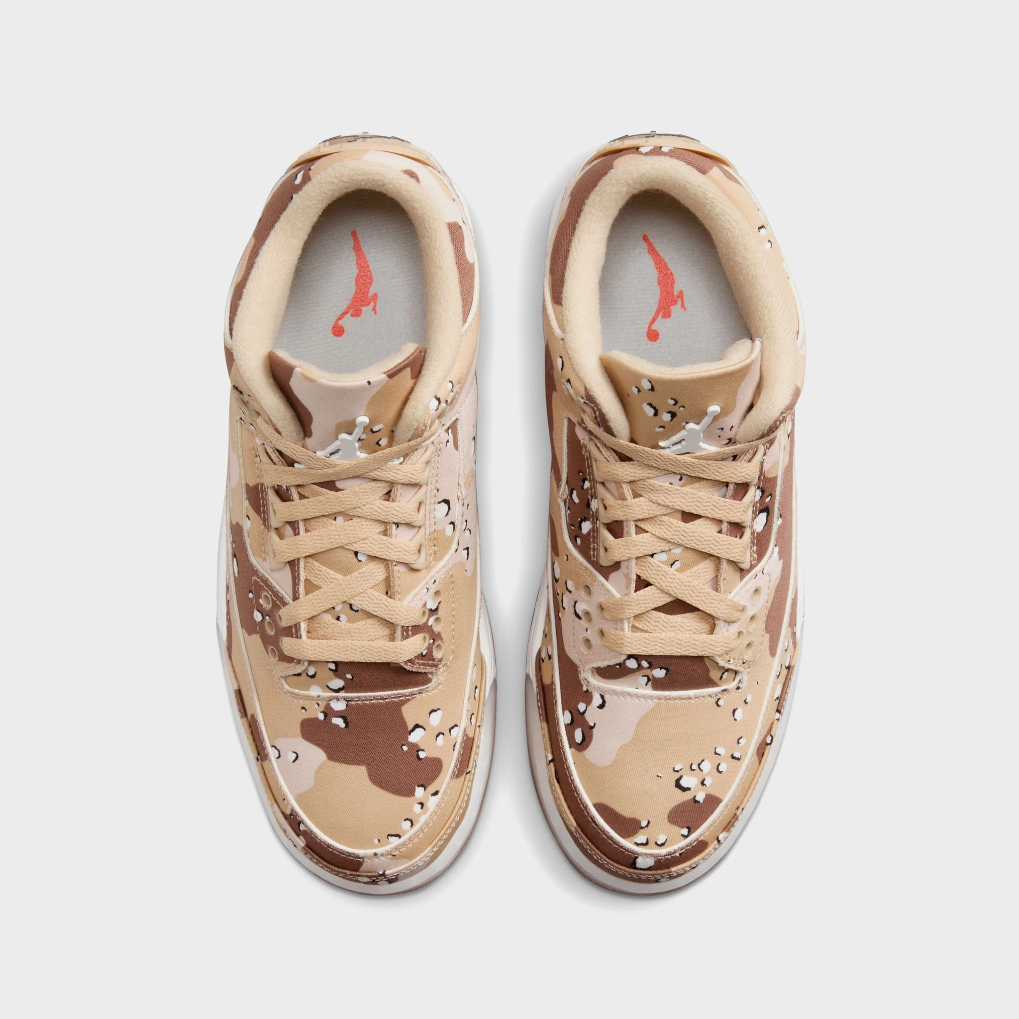 Jordan Women's 3 Retro Tex DK Driftwood / Sail Hemp - Velvet Brown Impact Resistant Toe Cap