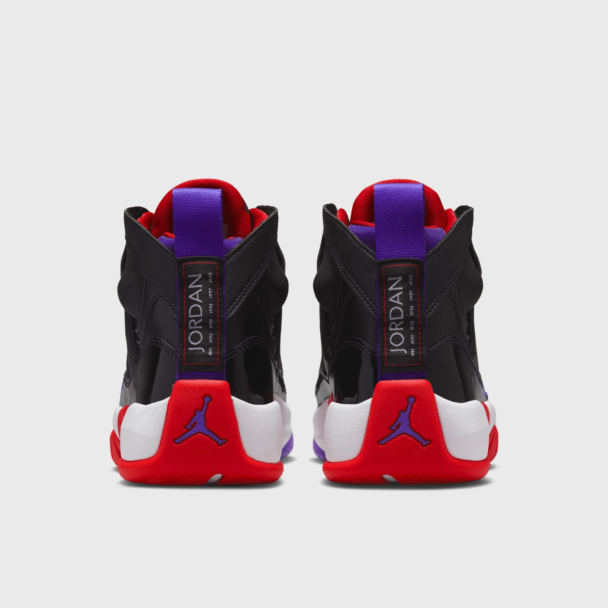 Jordan Women's Jumpman Two Trey Black / True Red - Dark Concord Trendy Grip Flow Design