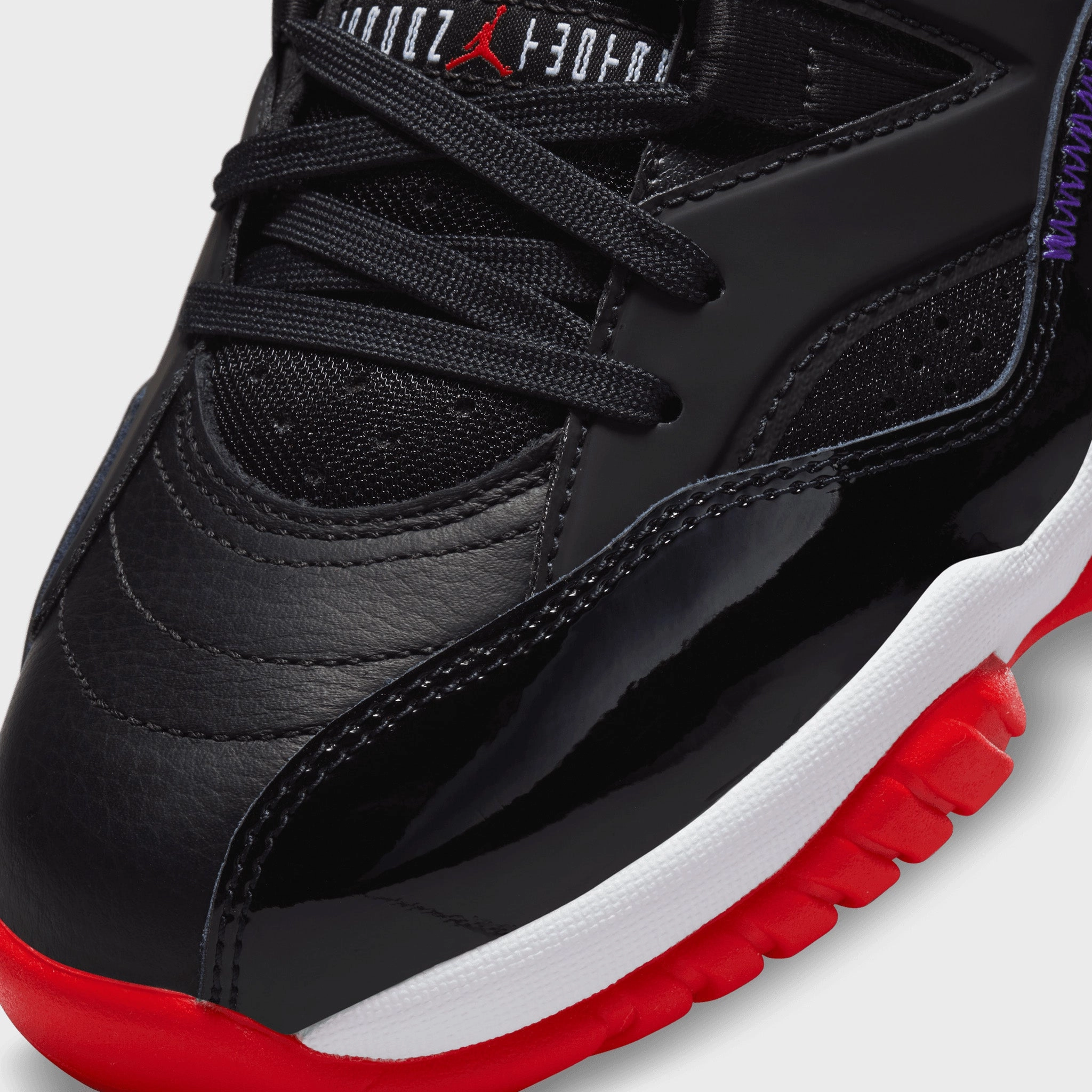 Sneakers Stylish Design Pronation Control Web Jordan Women's Jumpman Two Trey Black / True Red - Dark Concord