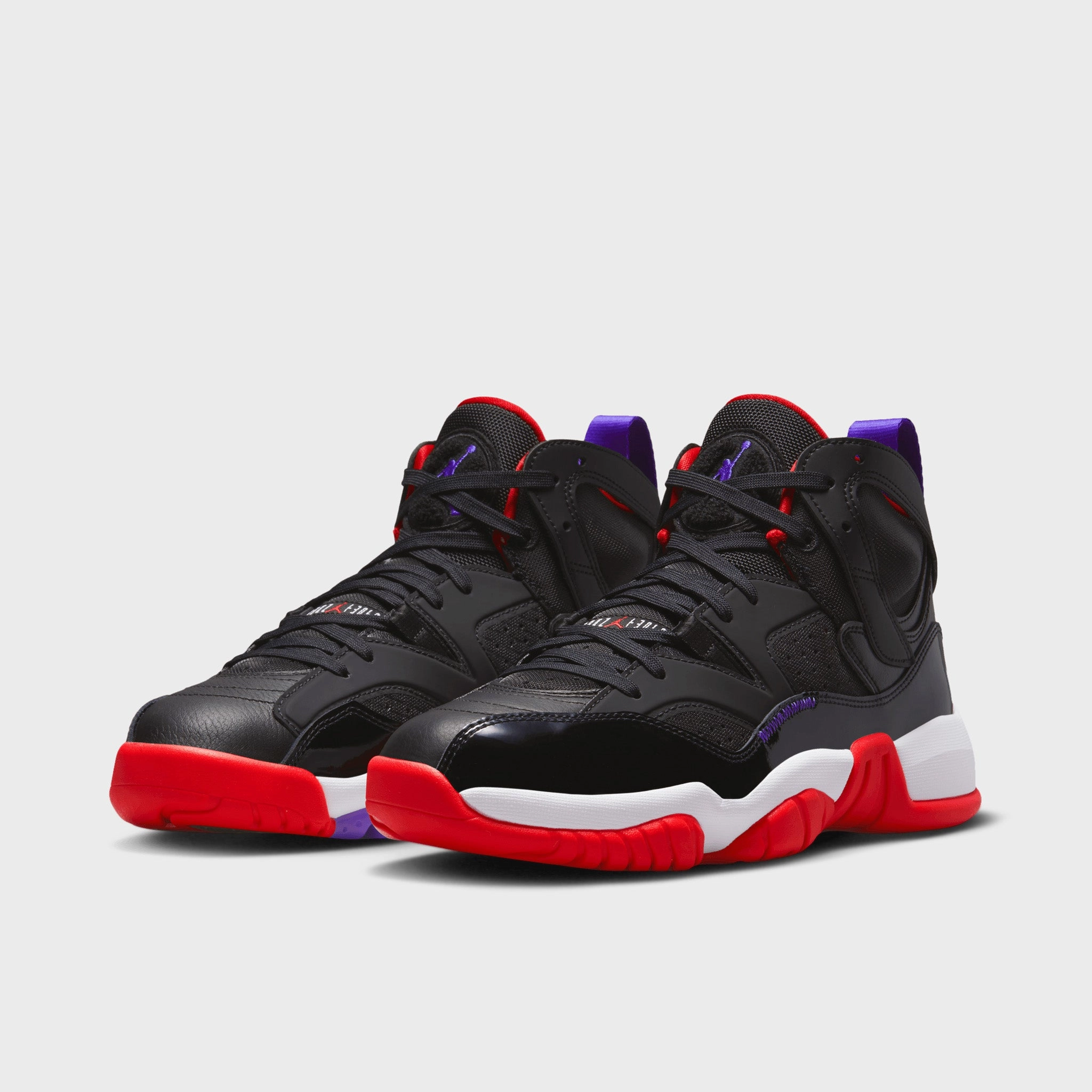 Jordan Women's Jumpman Two Trey Black / True Red - Dark Concord Tensile Weave Upper