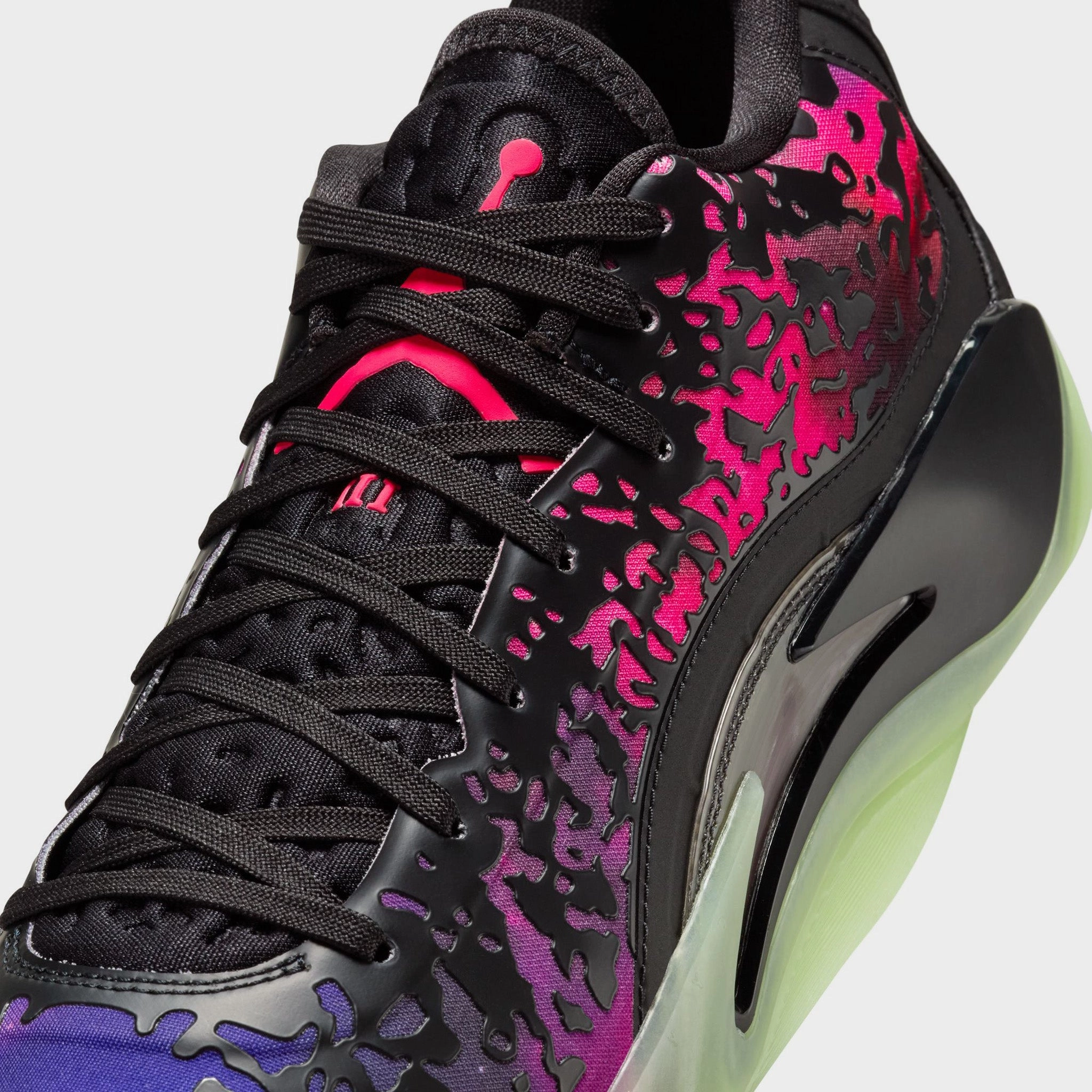Dynamic Harness System Jordan Zion 3 Black / Solar Red - Vivid Purple