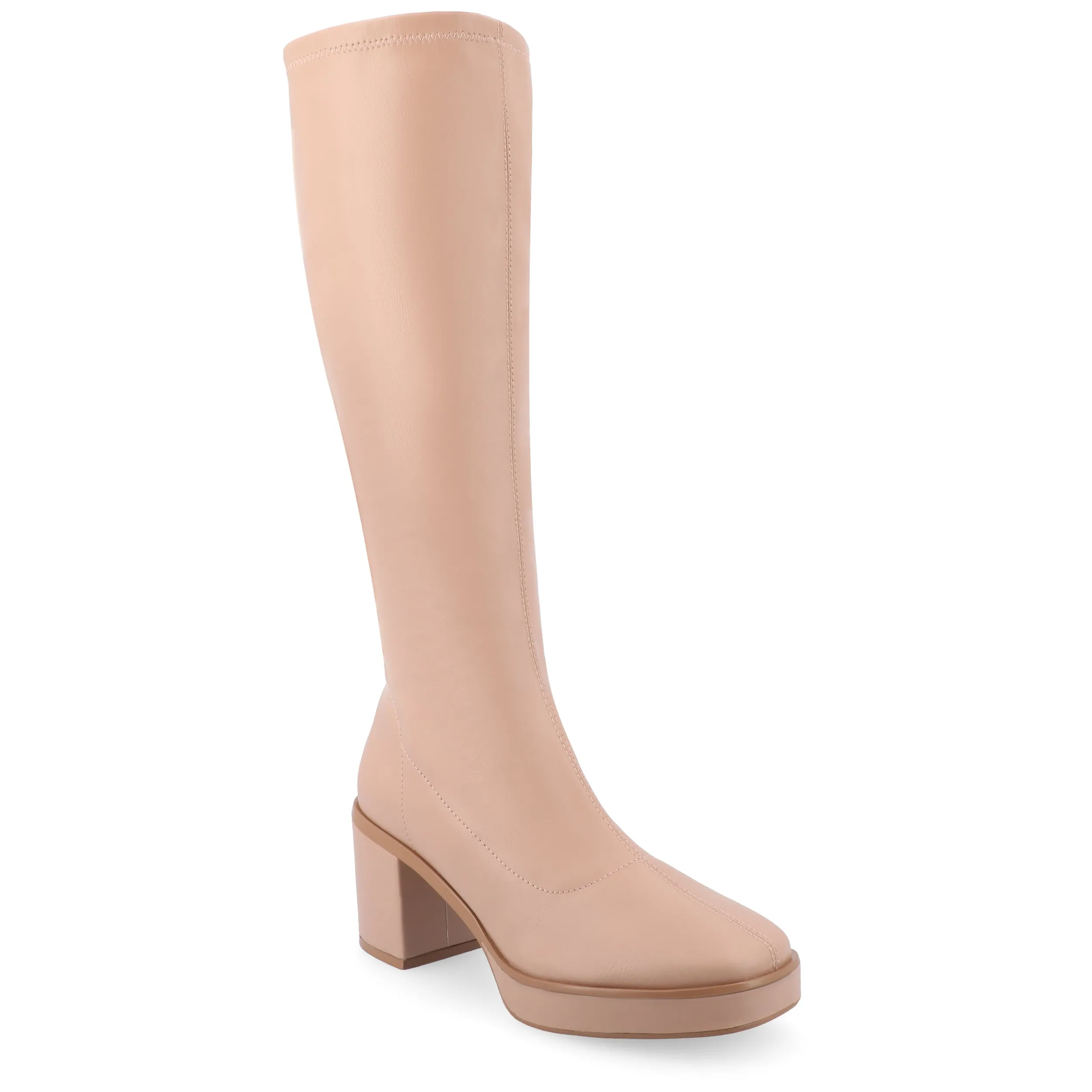 Journee Collection Women's Tru Comfort Foam Alondra Wide Width Wide Calf Boots Comfort Step