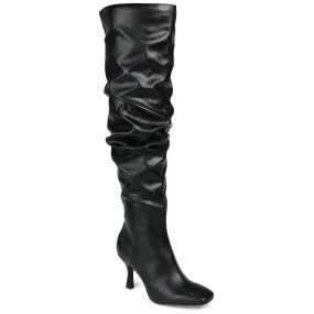 synthetic material Trendy Footwear Journee Collection Women's Tru Comfort Foam Extra Wide Calf Kindy Boot