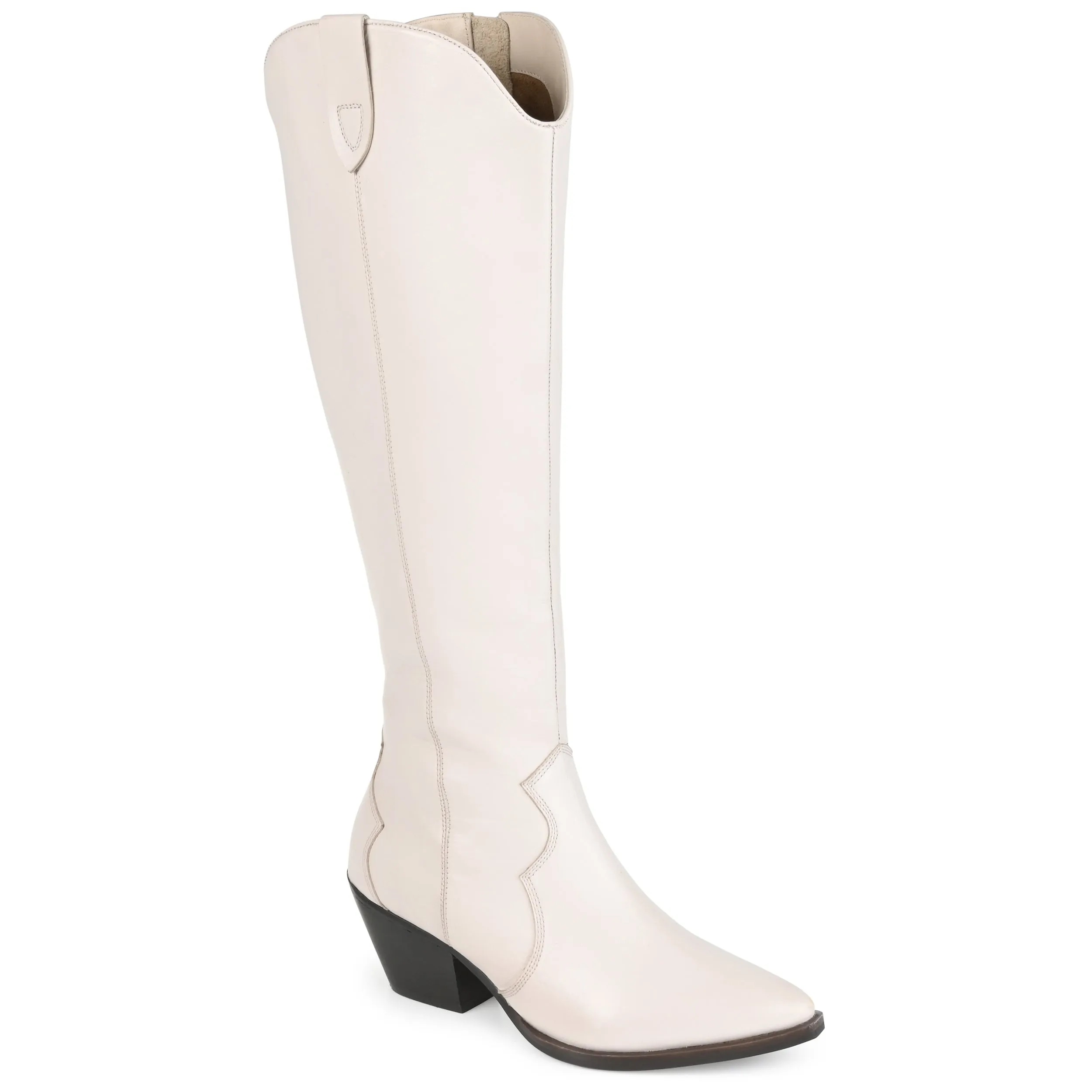 Multi-Purpose Crisp Look Journee Signature Extra Wide Calf Women's Genuine Leather Tru Comfort Foam Pryse Boot