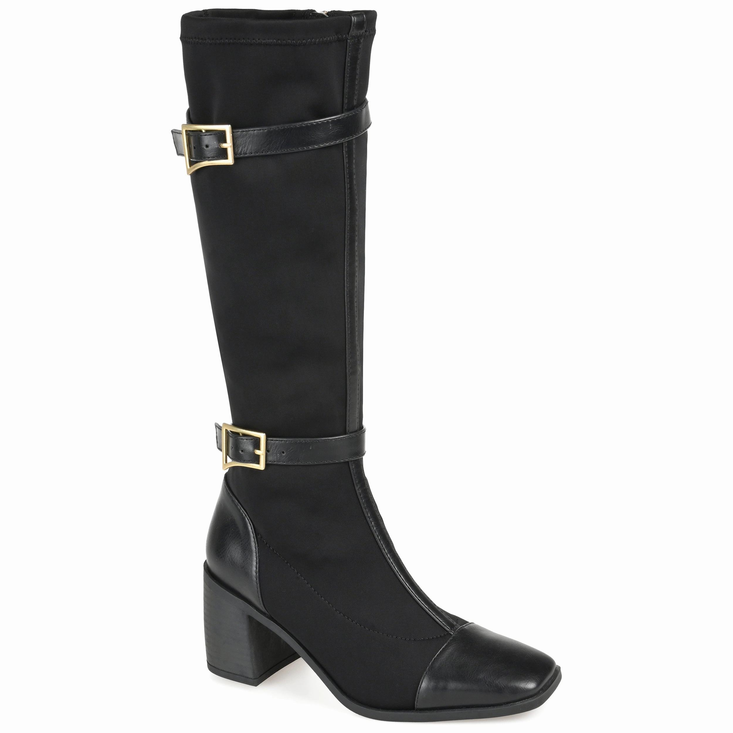 Journee Collection Wide Calf Women's Gaibree Boot Feather Light Hiking Trails