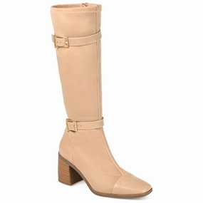 Journee Collection Wide Calf Women's Gaibree Boot Quick Pull