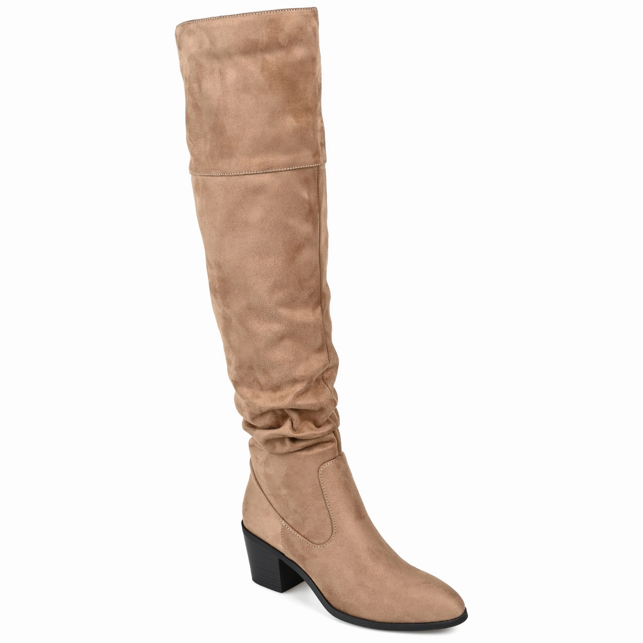 Journee Collection Women's Tru Comfort Foam Zivia Boot Grippy Outsole Remote Hiking