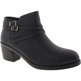 Kory Womens Strappy Manmade Ankle Boots comfortable socks Flexible Frame Remote Hiking