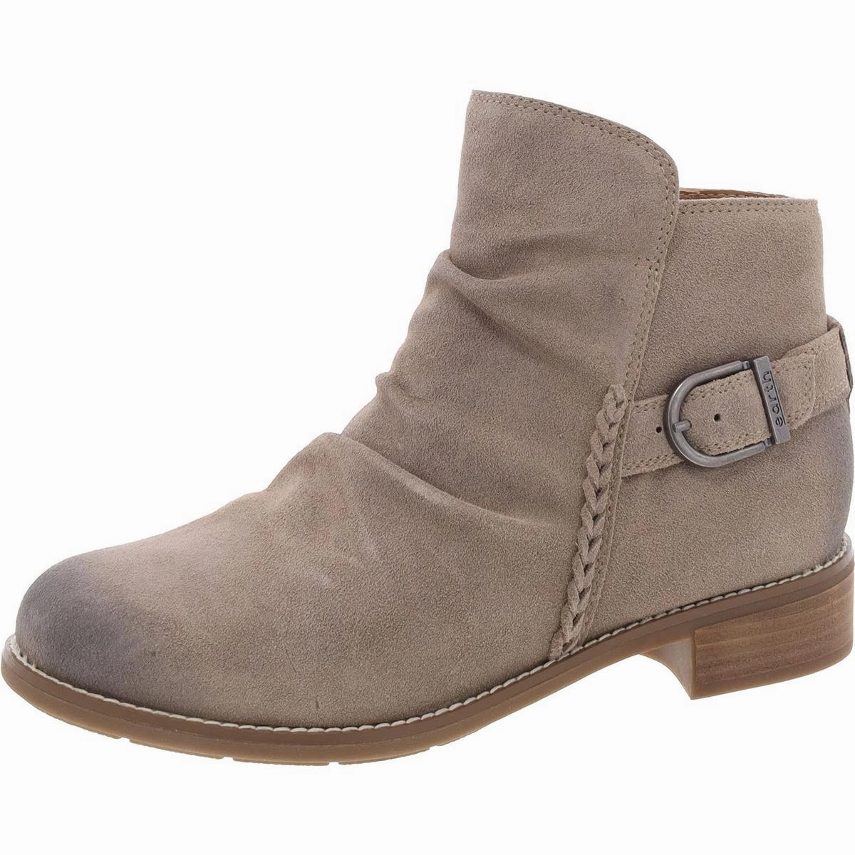 Neutral Style Quick Drying Rainy Day Commuter NAIRA Womens Leather Zipper Ankle Boots