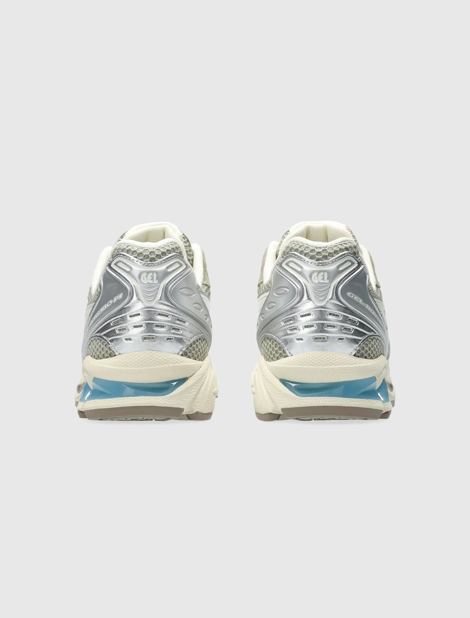 Reinforced Fur Trim JULIANA SALAZAR GEL KAYANO 14 "EUCALYPTUS/VANILLA ICE"