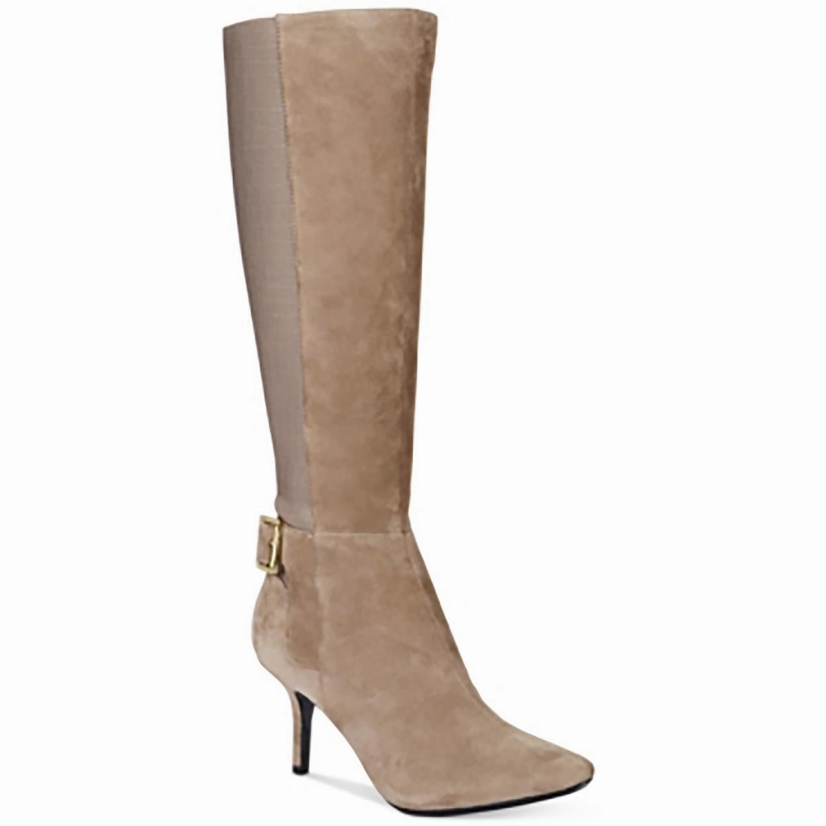 All Weather Rural Traveler Seamless Comfort All Day Wear Julietta Womens Solid Suede Knee-High Boots