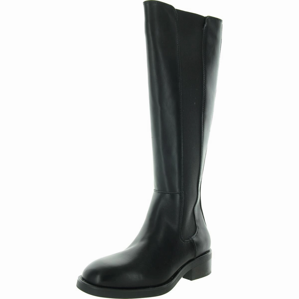 Julip Womens Tall Faux Leather Knee-High Boots Work Field Breathable Rural Traveler