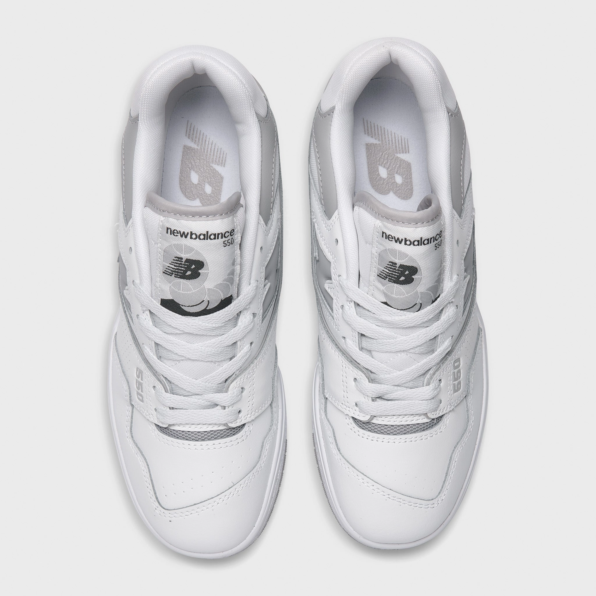New Balance Women's BBW550BB White / Raincloud Performance Lace Lock