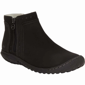 Juno Womens Faux Leather Memory Foam Booties Easy Wear