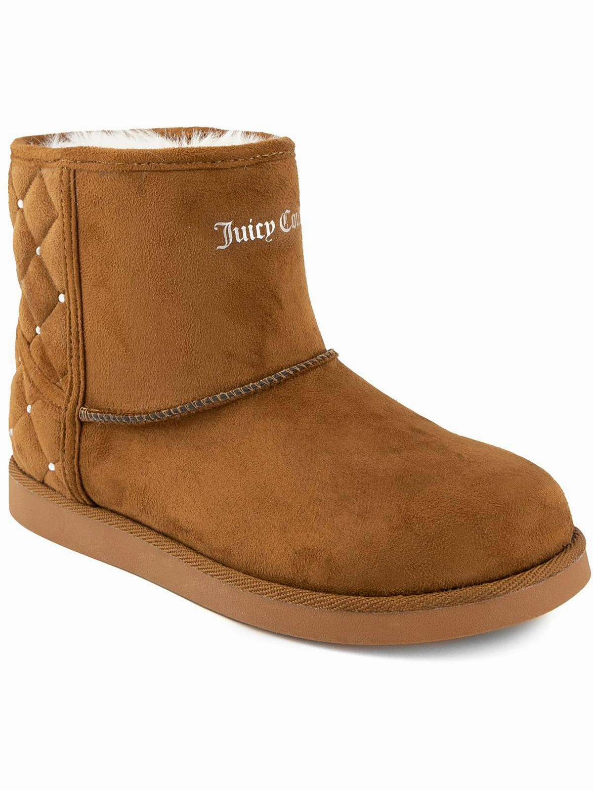 Protective Finish Windy Weather Low Profile Trail Exploration Kave Womens Faux Suede Slip On Winter & Snow Boots
