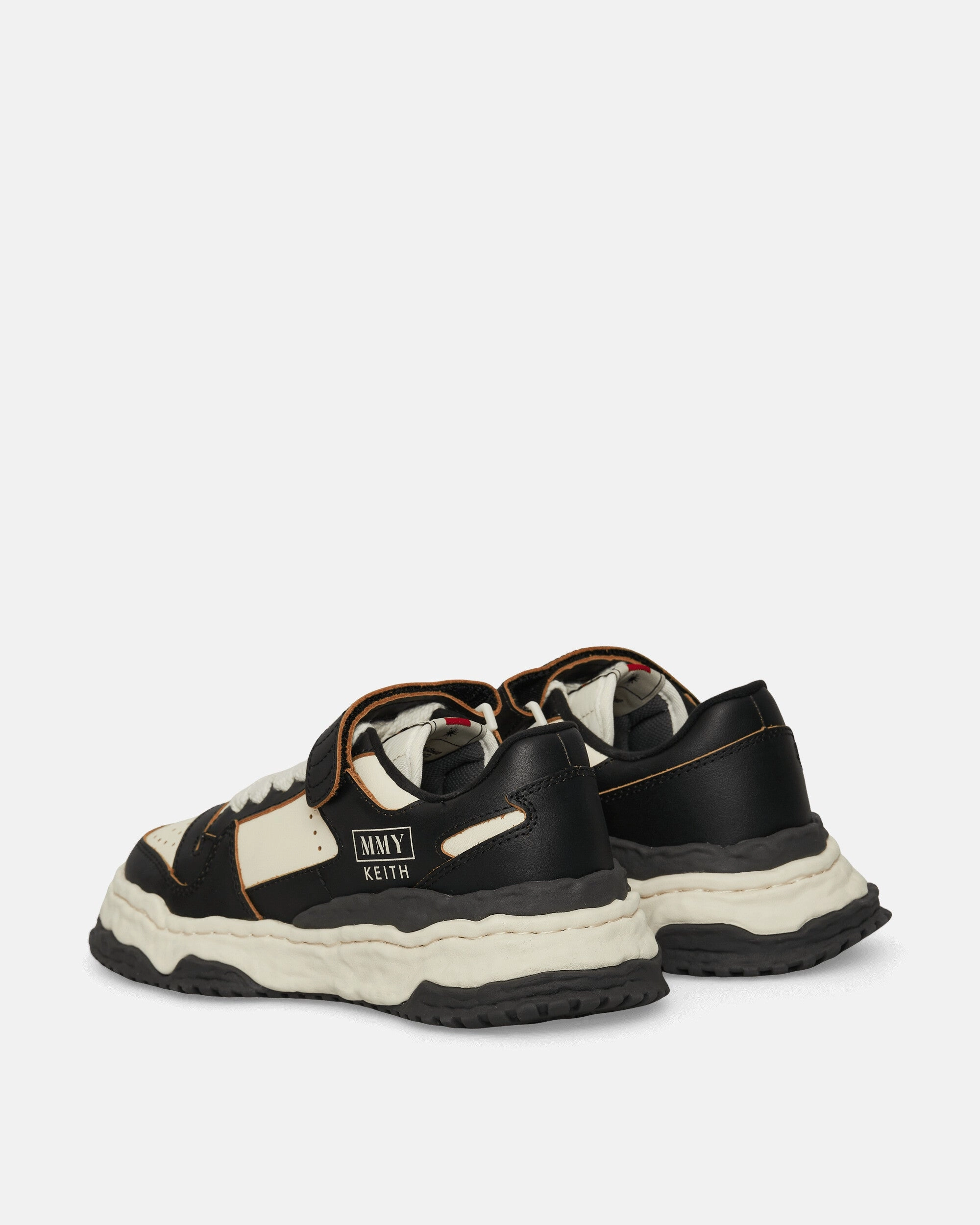 Mobility Wear Keith OG Sole Leather Low Sneakers Black / White
