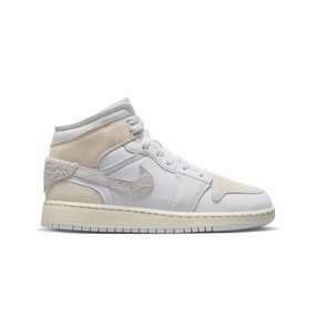 Air Jordan 1 Mid SE Craft FB9142-120 Hybrid Use Effortless Silhouette