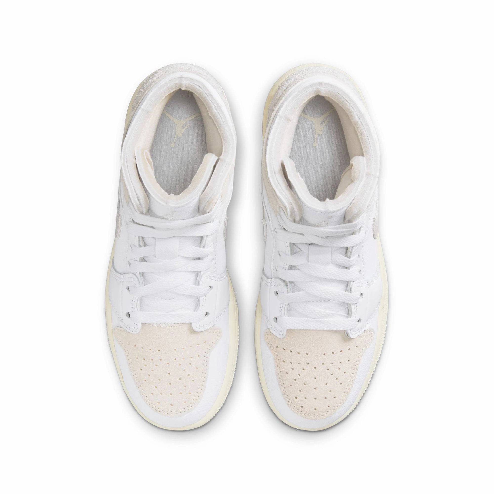 Air Jordan 1 Mid SE Craft FB9142-120 Casual Elegance RubberSole