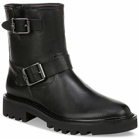 Kinsley Womens Leather Pull On Ankle Boots Trendy Look