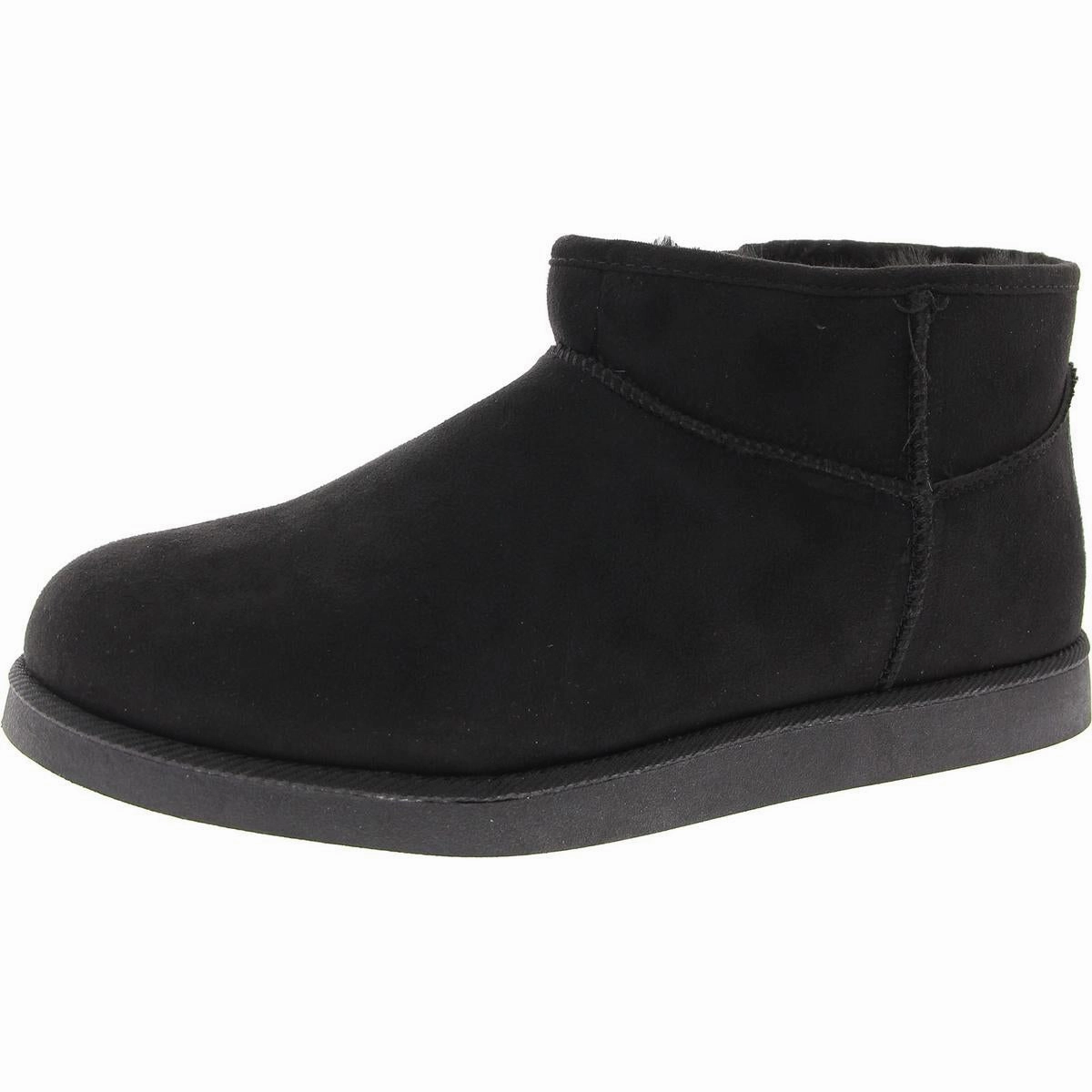 Kiona Womens Solid Manmade Ankle Boots Snow Ready Indie Core