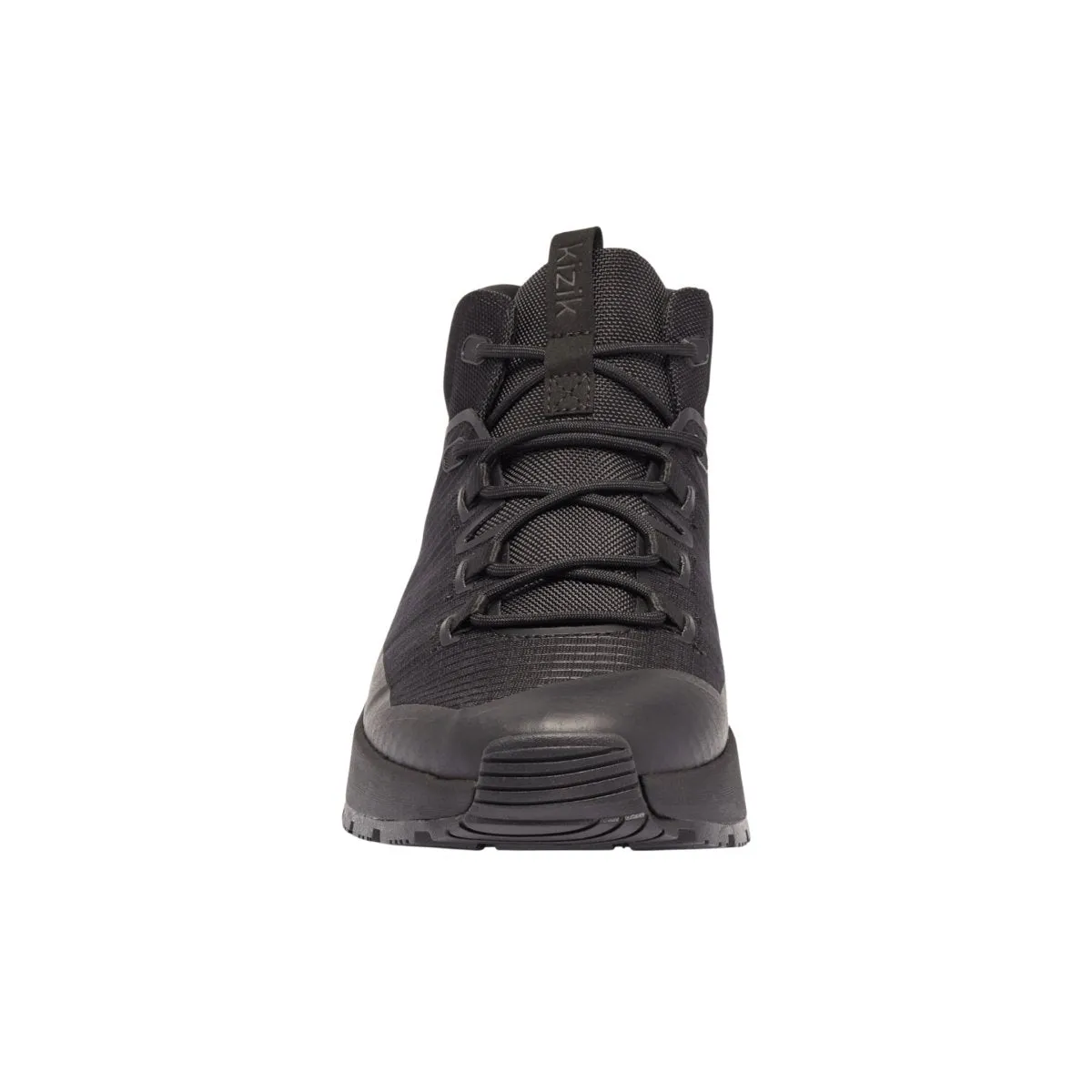 Breathable Work Commute Heat resistant Kizik Men's Wasatch Mid Blackout