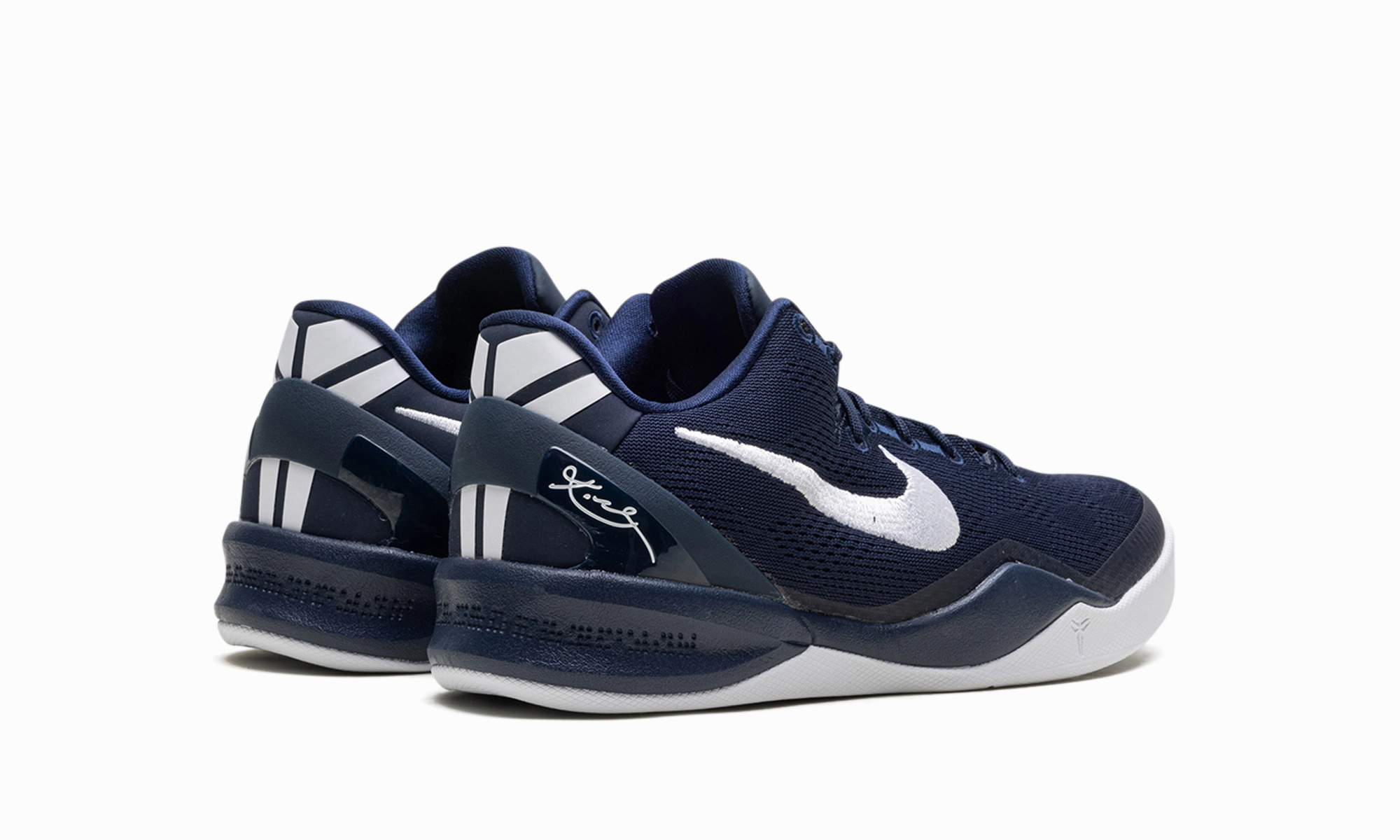 Bonded Overlay Construction Compression Molded Outsole Kobe 8 Protro GS "College Navy"