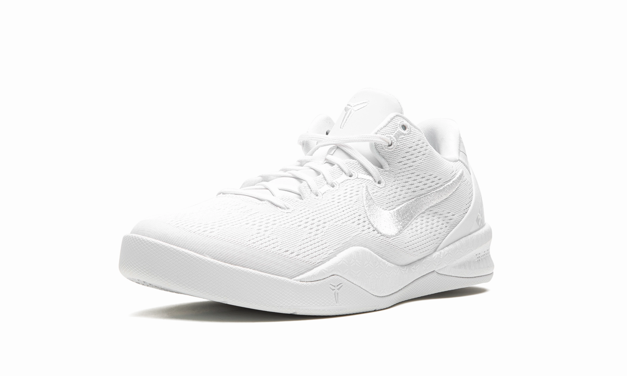 Court Time Ready Reflective details Kobe 8 Protro GS "Triple White"