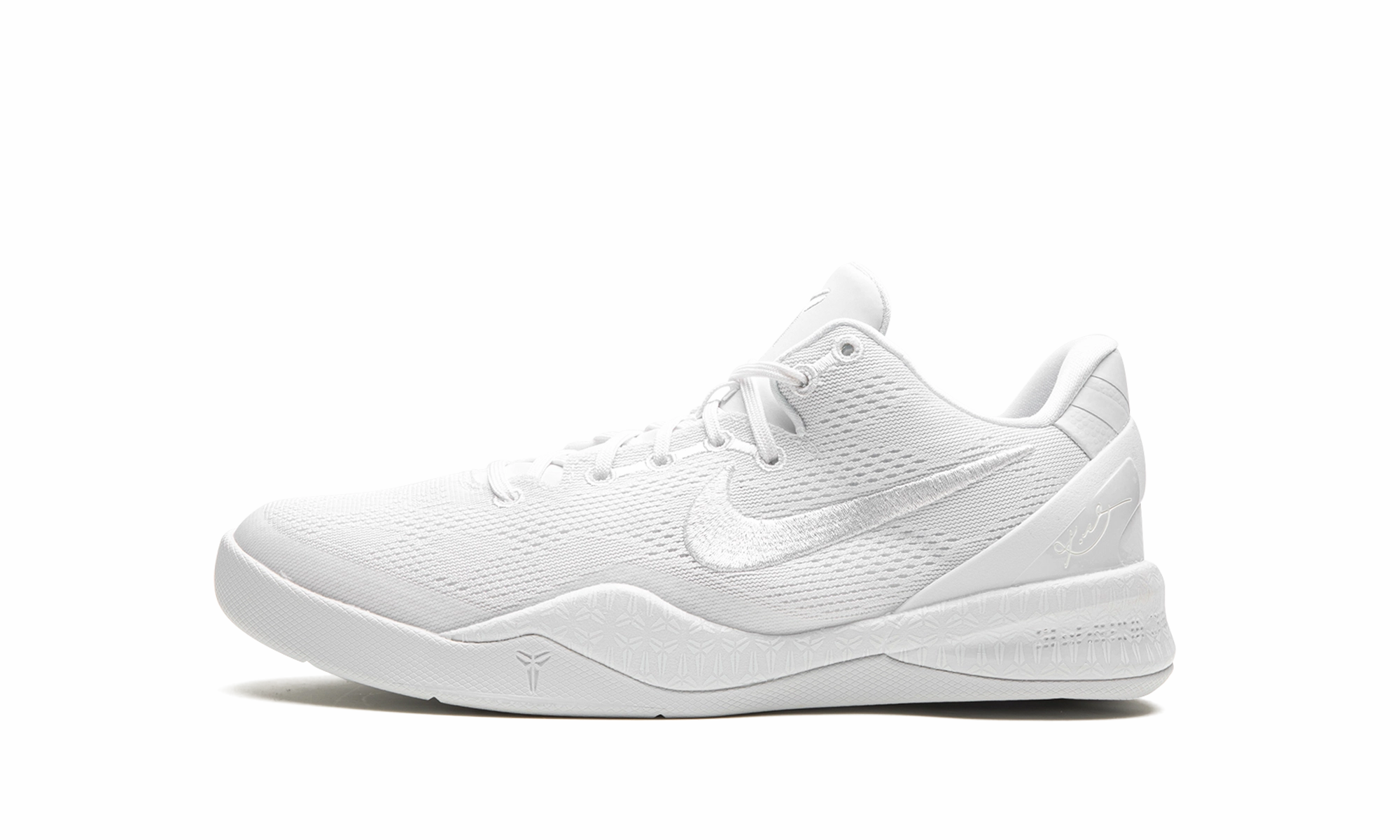 Stable Edge Dynamic Fit Structure Kobe 8 Protro GS "Triple White"
