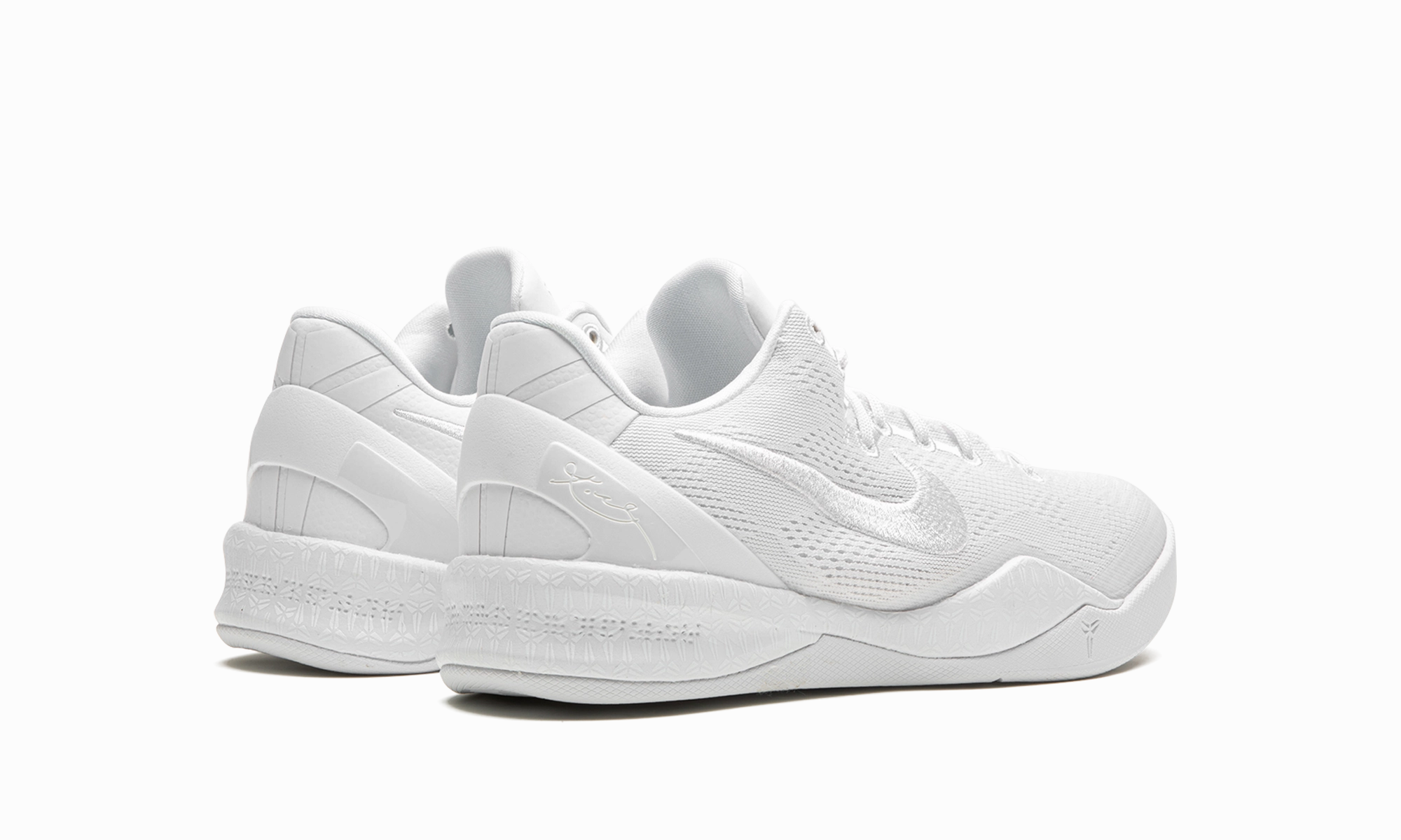 Pro Agility Fit Seamless Upper Integration Kobe 8 Protro GS "Triple White"