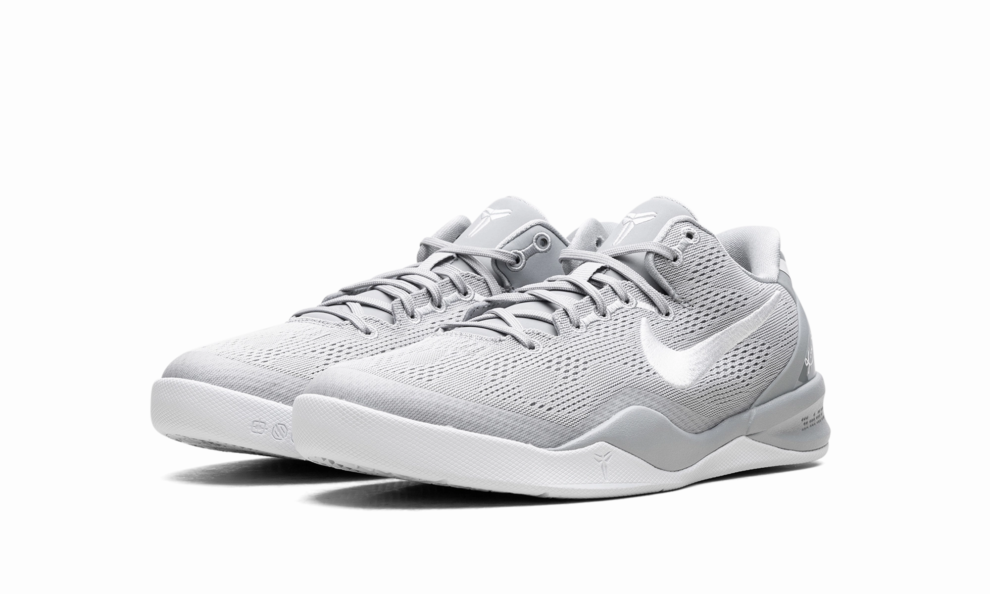 Kobe 8 Protro GS "Wolf Grey" Shock Absorption Heel