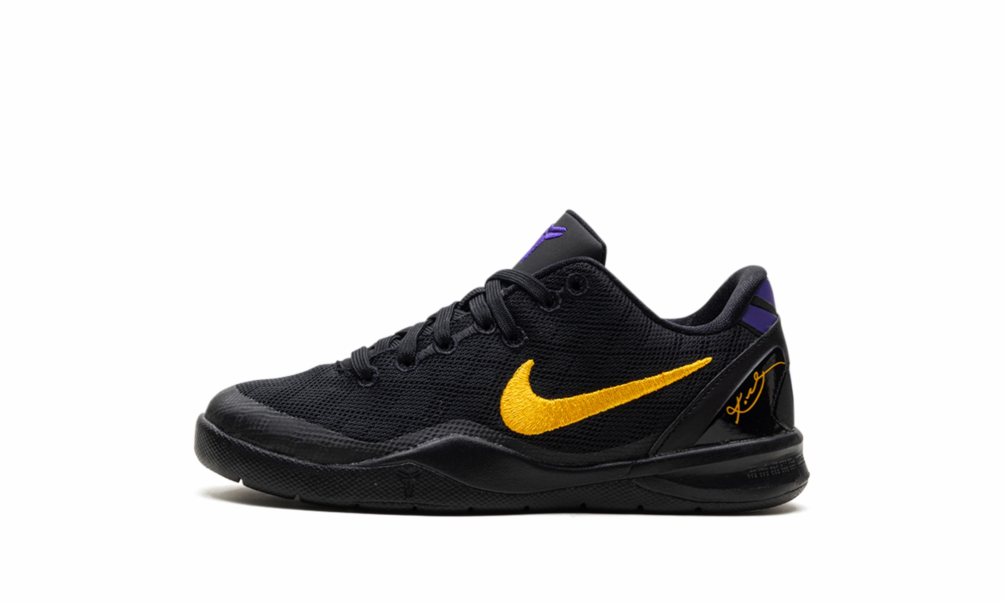 Sun Tough Comfortable Elastic Straps Kobe 8 Protro PS "Lakers Away"