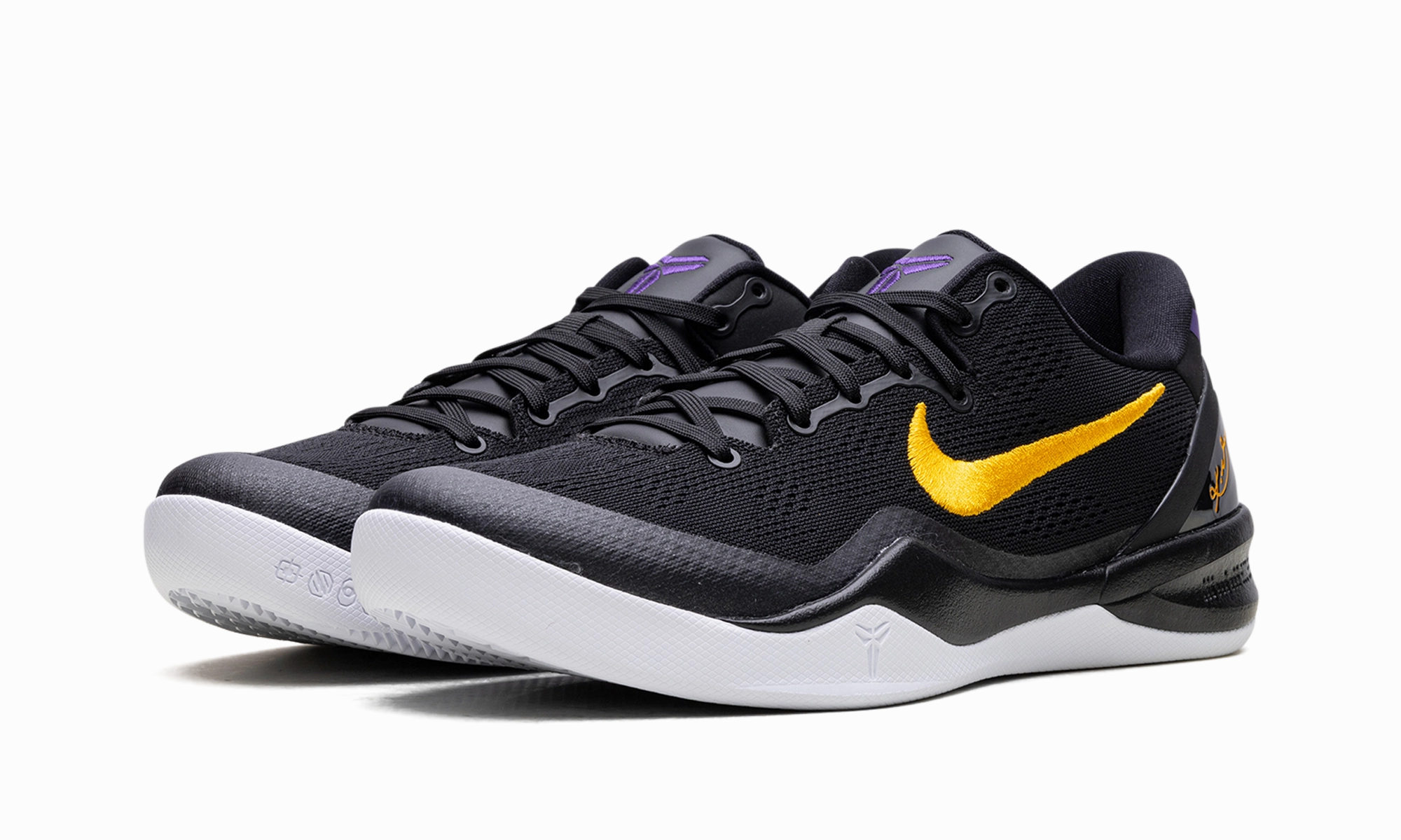 Kobe 8 Protro "Lakers Away" Micro Groove Flex Zones