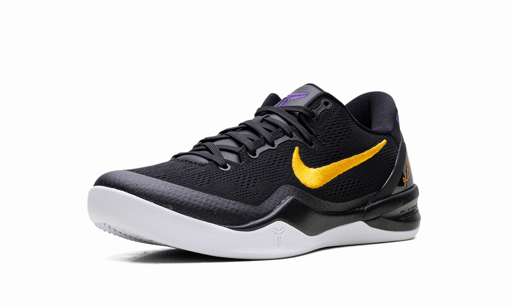 DurableLeather Rotational Traction Nodes Kobe 8 Protro "Lakers Away"