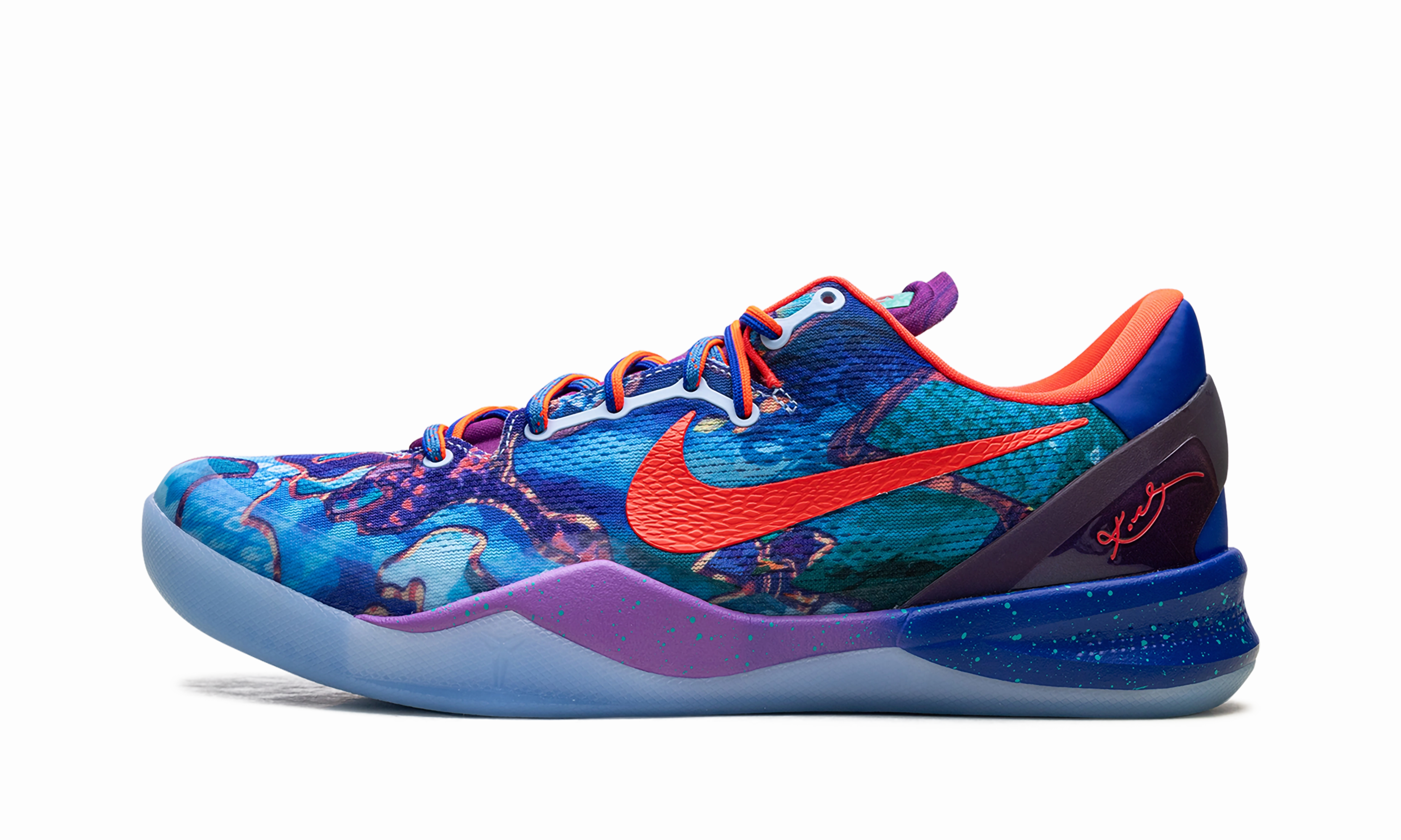 Kobe 8 Protro "What The" Tactile Surface Grip Sneaker Customization