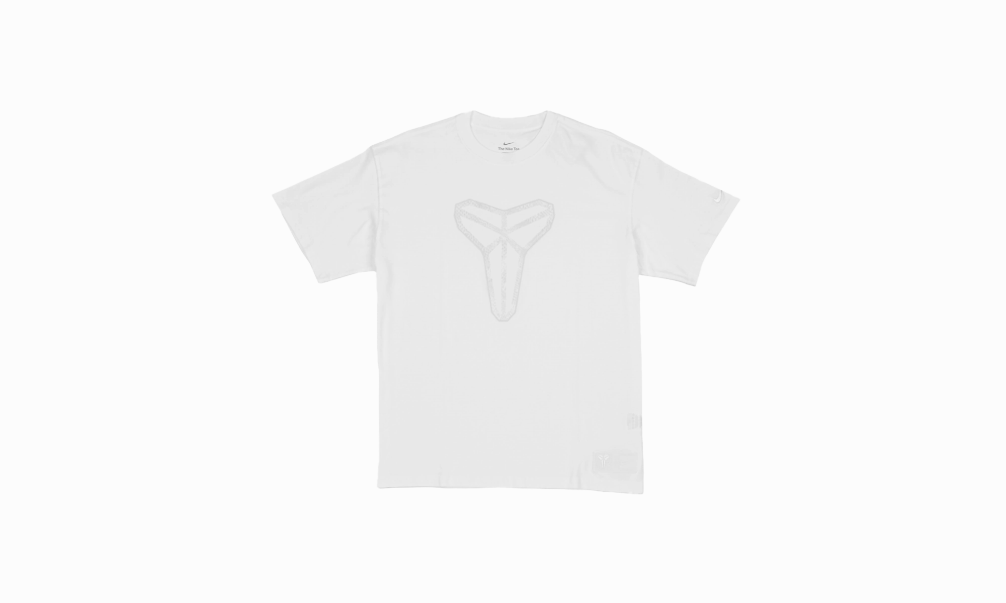 Kobe Bryant Max90 Basketball Tee "White" Thermoplastic Unit Breathable Inserts